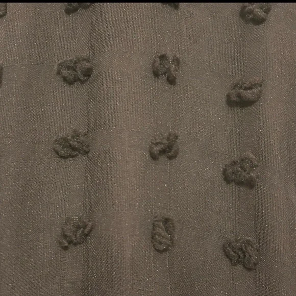 Anthropologie Sunday in Brooklyn Glenda Pom Swiss Dot A-line Black Dress - Picture 11 of 15